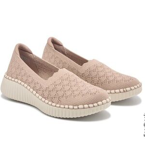 Skechers Women’s Wilshire Blvd Taupe Slip-Ons